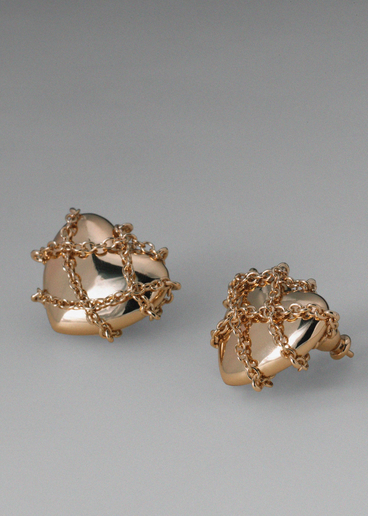 Heart Chain Earrings