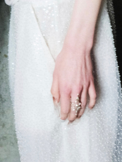 The Breath of Stillness Silver Ring