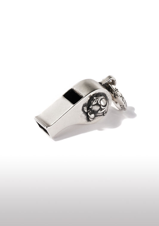 Vintage Lily Whistle Pendant